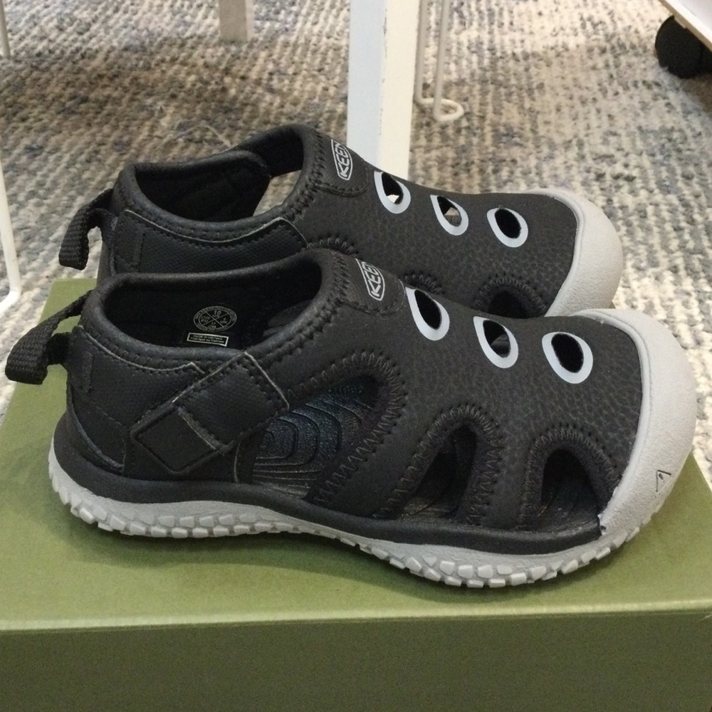 Keen Stingray Black Drizzle Size 10
